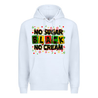 White no sugar no cream black Premium Hoodie - Zillion Design Studio