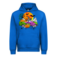 Cobalt halloween farm truck Urban Hoodie - Zillion Design Studio