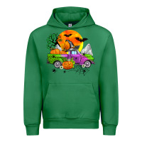 Emerald halloween farm truck Urban Hoodie - Zillion Design Studio