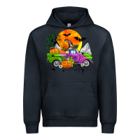 Navy halloween farm truck Urban Hoodie - Zillion Design Studio