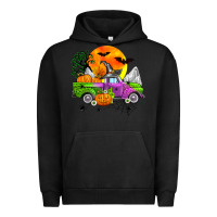 Pigment Black halloween farm truck Urban Hoodie - Zillion Design Studio