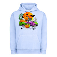 Pigment Grape Ice halloween farm truck Urban Hoodie - Zillion Design Studio