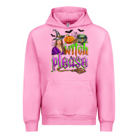 Fuchsia Pink witch please Urban Hoodie - Zillion Design Studio