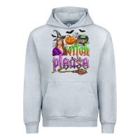 Heather Grey witch please Urban Hoodie - Zillion Design Studio