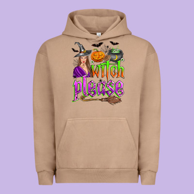 Witch Please Urban Hoodie Designed By Zillion Design Studio