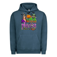 Pigment Midnight Navy witch please Urban Hoodie - Zillion Design Studio