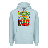 Blue Mist nacho average dad Premium Hoodie - Zillion Design Studio