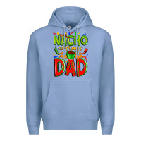Colony Blue nacho average dad Premium Hoodie - Zillion Design Studio