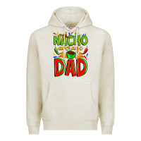 Oatmeal Heather nacho average dad Premium Hoodie - Zillion Design Studio
