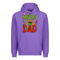 Purple nacho average dad Premium Hoodie - Zillion Design Studio