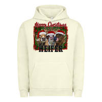 Pigment Pistachio merry christmas heifer Urban Hoodie - RanaPortraitStore