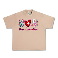 Burro Peace Love Cna Urban Heavy Tee - RanaPortraitStore