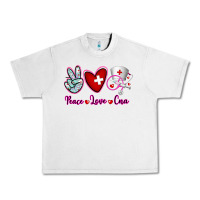 Lunar Rock Peace Love Cna Urban Heavy Tee - RanaPortraitStore