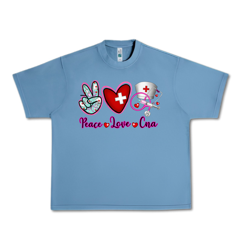 Peace Love Cna Urban Heavy Tee by RanaPortraitStore | Teevron