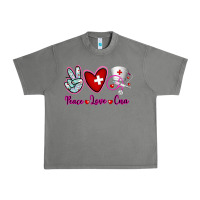 Tornado Peace Love Cna Urban Heavy Tee - RanaPortraitStore