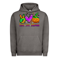 Pigment Tornado peace love halloween Urban Hoodie - Zillion Design Studio