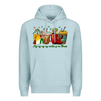 Blue Mist Ay Ay  Ay Ay Canta y No Llores Coffee Cups Premium Hoodie - texasbilliewilder