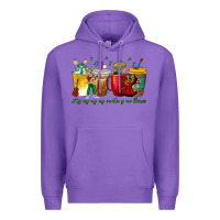 Purple Ay Ay  Ay Ay Canta y No Llores Coffee Cups Premium Hoodie - texasbilliewilder