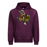 Mauve Wine christmas texas Urban Hoodie - RanaPortraitStore