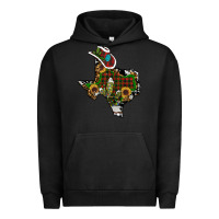 Pigment Black christmas texas Urban Hoodie - RanaPortraitStore