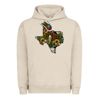 Pigment French Oak christmas texas Urban Hoodie - RanaPortraitStore