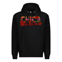 Black Chica Bonita Premium Hoodie - texasbilliewilder