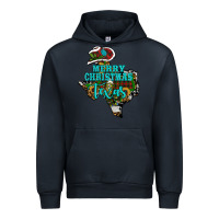Navy merry christmas texas Urban Hoodie - RanaPortraitStore