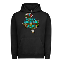 Pigment Black merry christmas texas Urban Hoodie - RanaPortraitStore