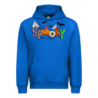 Cobalt halloween spooky Urban Hoodie - Zillion Design Studio