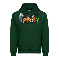 Forest Green halloween spooky Urban Hoodie - Zillion Design Studio