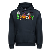 Navy halloween spooky Urban Hoodie - Zillion Design Studio