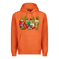Carrot mexican gnomes coffee cups Premium Hoodie - Zillion Design Studio