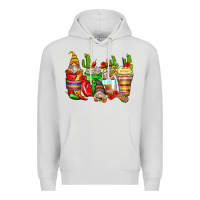 Dove Grey mexican gnomes coffee cups Premium Hoodie - Zillion Design Studio