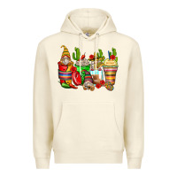 Sandshell mexican gnomes coffee cups Premium Hoodie - Zillion Design Studio