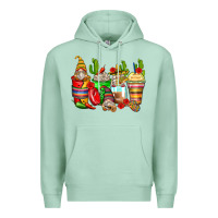 Seafoam mexican gnomes coffee cups Premium Hoodie - Zillion Design Studio
