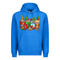 True Royal mexican gnomes coffee cups Premium Hoodie - Zillion Design Studio