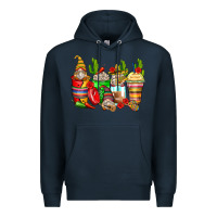 Navy mexican gnomes coffee cups Premium Hoodie - Zillion Design Studio