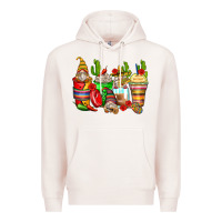Pale Pink mexican gnomes coffee cups Premium Hoodie - Zillion Design Studio