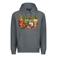 Rock mexican gnomes coffee cups Premium Hoodie - Zillion Design Studio