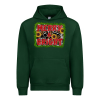 Forest Green marry and bright Urban Hoodie - RanaPortraitStore