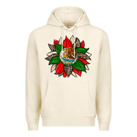 Tofu mexican flag sunflower Premium Hoodie - Zillion Design Studio