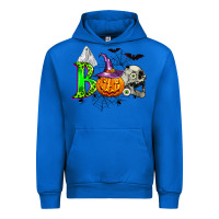 Cobalt boo halloween Urban Hoodie - Zillion Design Studio