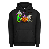 Pigment Black boo halloween Urban Hoodie - Zillion Design Studio