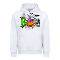 White boo halloween Urban Hoodie - Zillion Design Studio