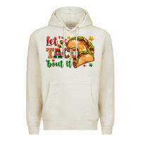 Oatmeal Heather Let's Taco 'Bout It Premium Hoodie - texasbilliewilder