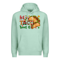 Seafoam Let's Taco 'Bout It Premium Hoodie - texasbilliewilder