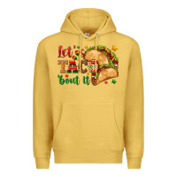 Antique Gold Let's Taco 'Bout It Premium Hoodie - texasbilliewilder