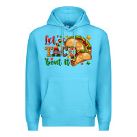 Ocean Blue Let's Taco 'Bout It Premium Hoodie - texasbilliewilder