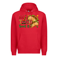 Red Let's Taco 'Bout It Premium Hoodie - texasbilliewilder