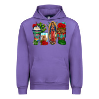 Tulip lady of guadalupe coffee cups Urban Hoodie - Zillion Design Studio